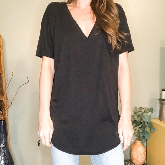 Free People | Everyday Tunic Tee | Black | XS - Picture 6 of 6